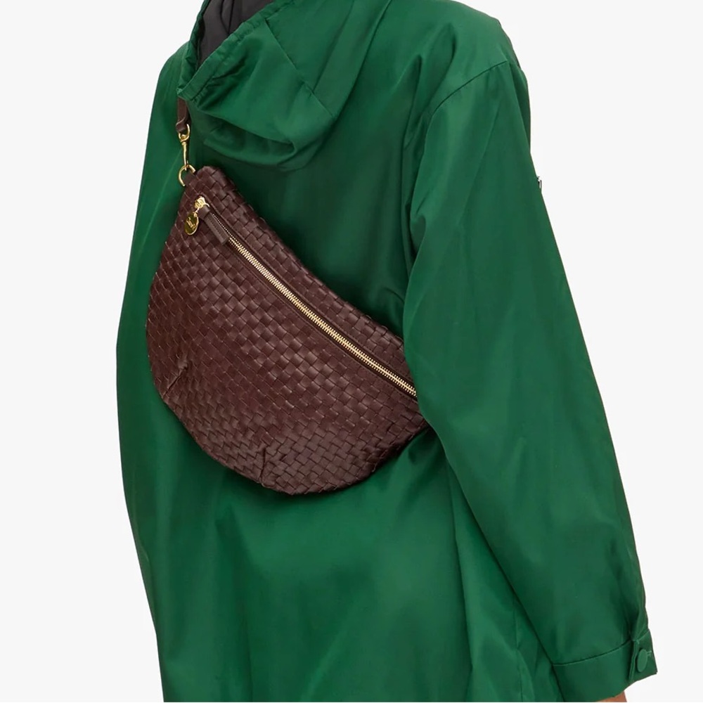 Clare V. Grande Fanny Pack in Tobacco NWT